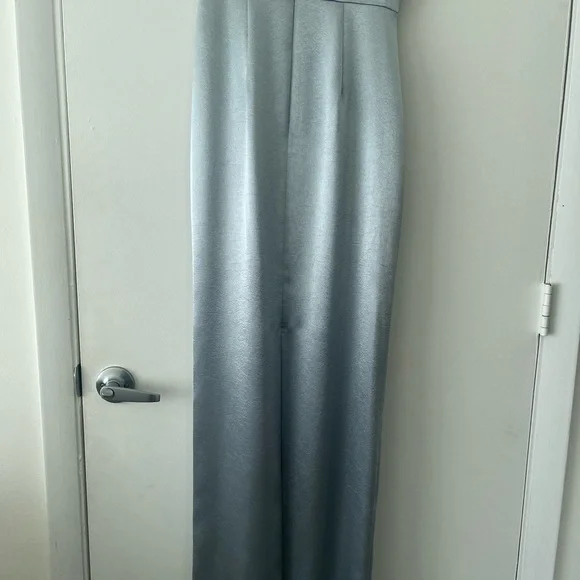 Adrianna Papell Satin Dress - Picture 6 of 8